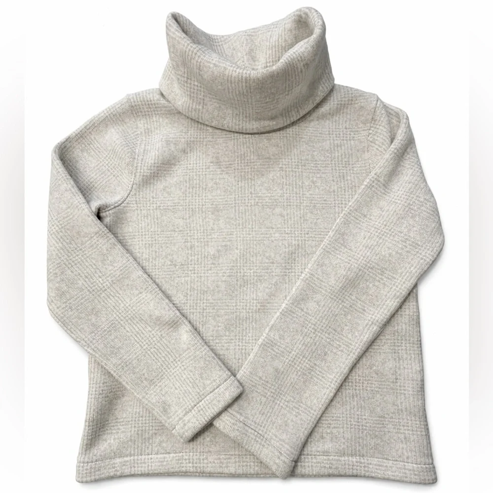 J. Crew Light Gray Medium Turtleneck Sweater